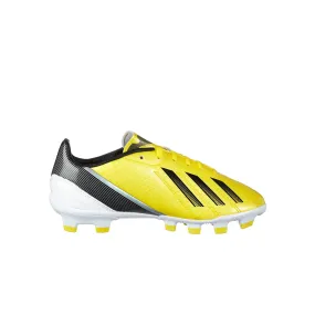 Adidas F10 TRX FG J Lace-Up Yellow Synthetic Kids Football Boots G65365