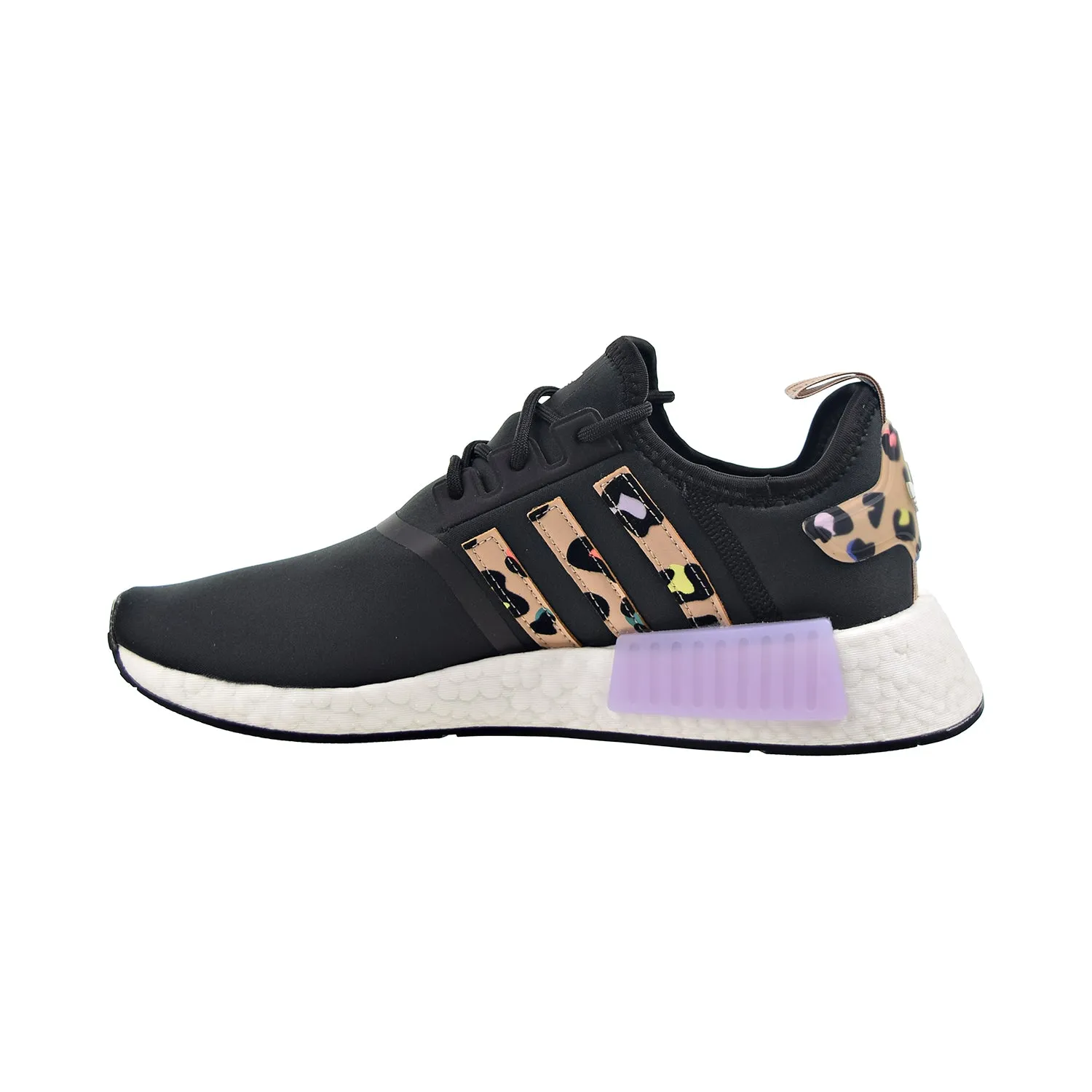 Adidas NMD_R1 Women's Shoes Core Black-Pale Nude-Purple Tint