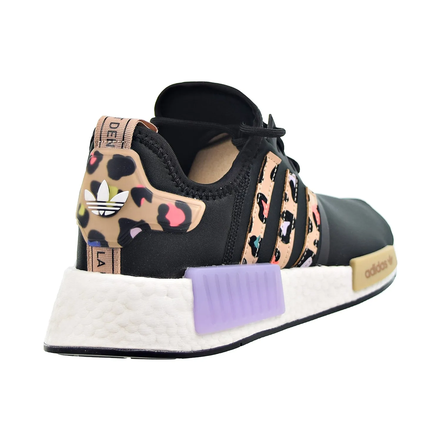 Adidas NMD_R1 Women's Shoes Core Black-Pale Nude-Purple Tint