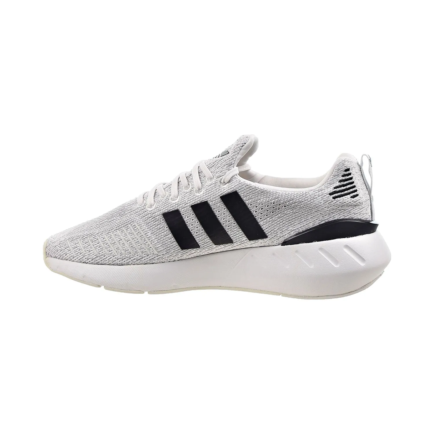 Adidas Swift Run 22 Women's Shoes Crystal White-Core Black-Grey Two