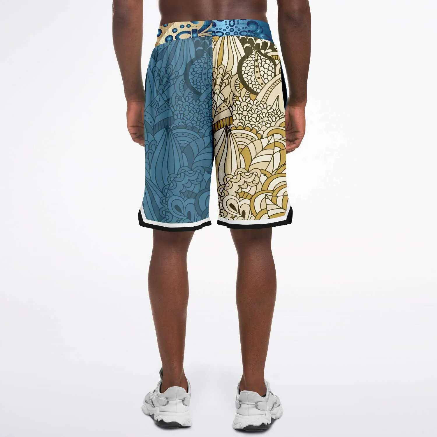 Blue Royale Unisex Basketball Shorts