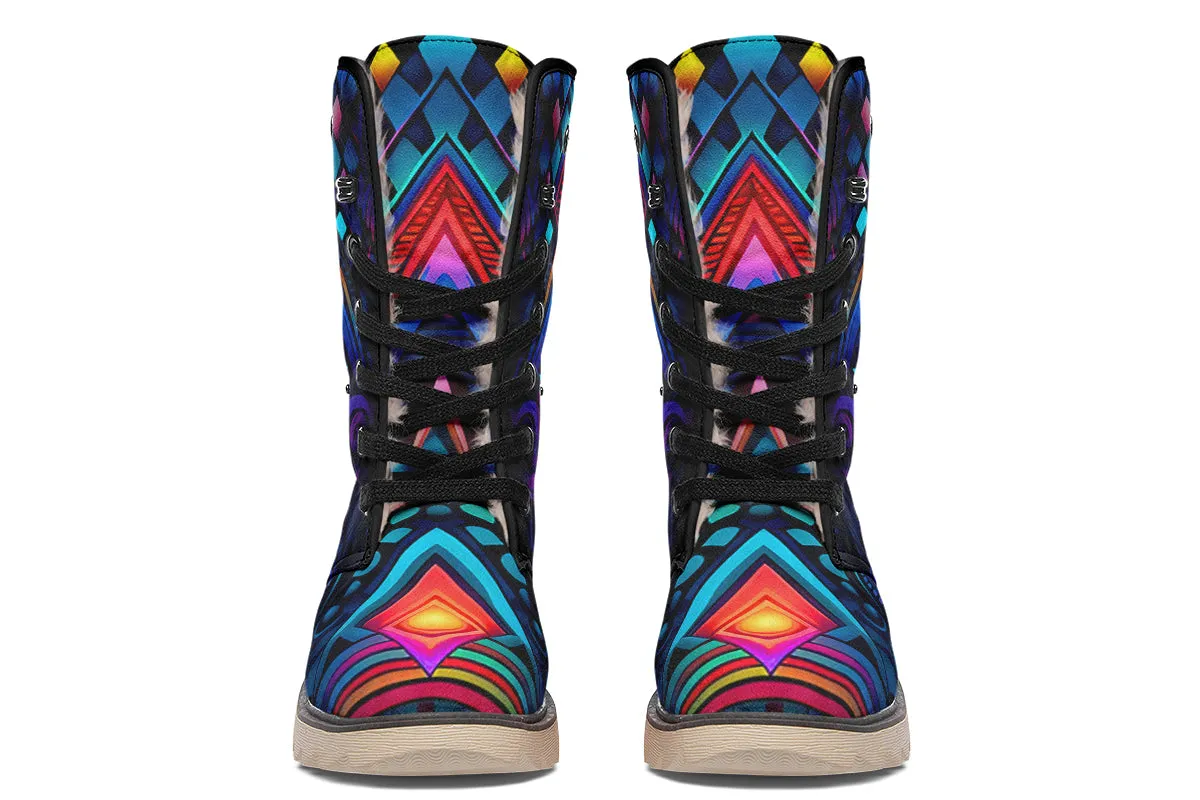 Cyber Lights Moon Boots