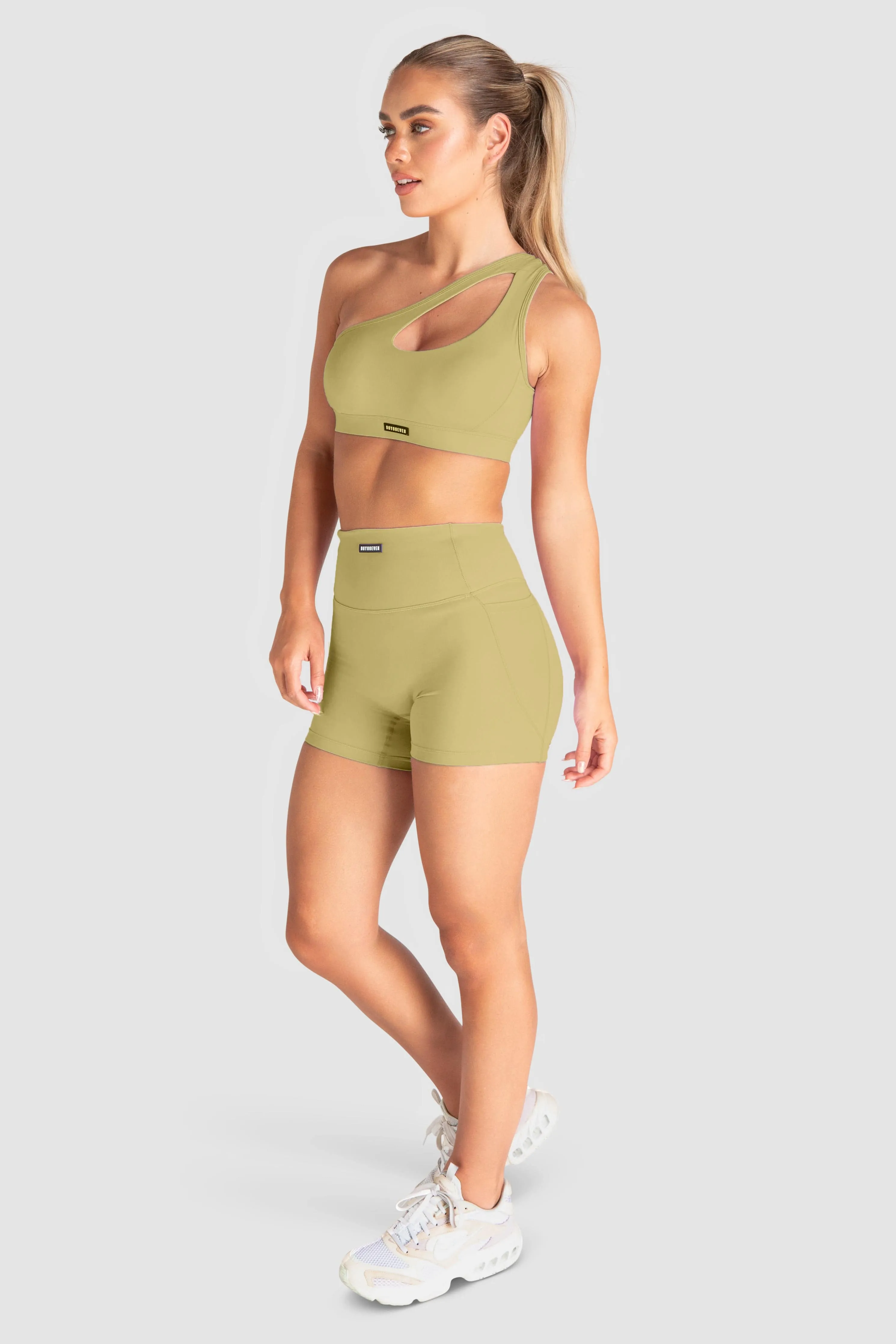 Desire Shorts - Celery Green