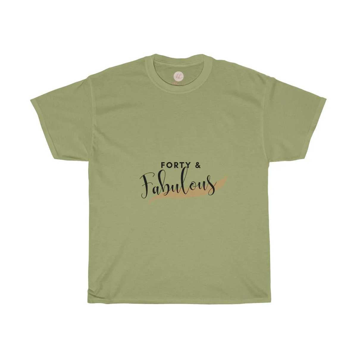 Forty & Fabulous Tee| 40 Birthday Girl Tee