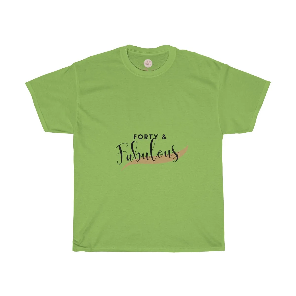 Forty & Fabulous Tee| 40 Birthday Girl Tee