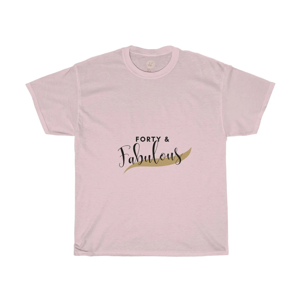 Forty & Fabulous Tee| 40 Birthday Girl Tee