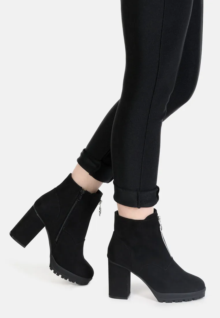 Gipsy Pointed Lace-Up Ankle Boots