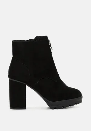 Gipsy Pointed Lace-Up Ankle Boots