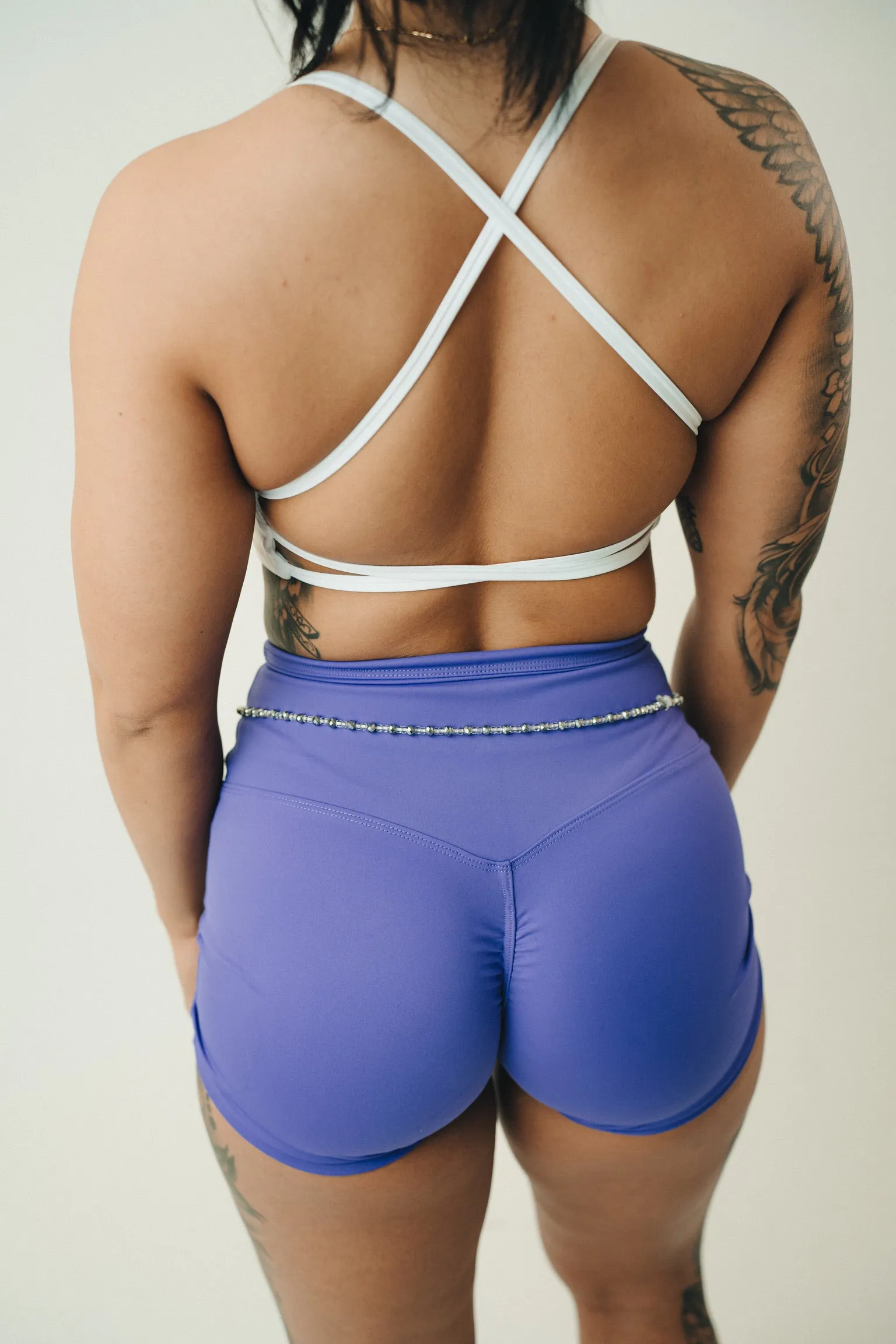 Grape - Scrunch Butt Shorts