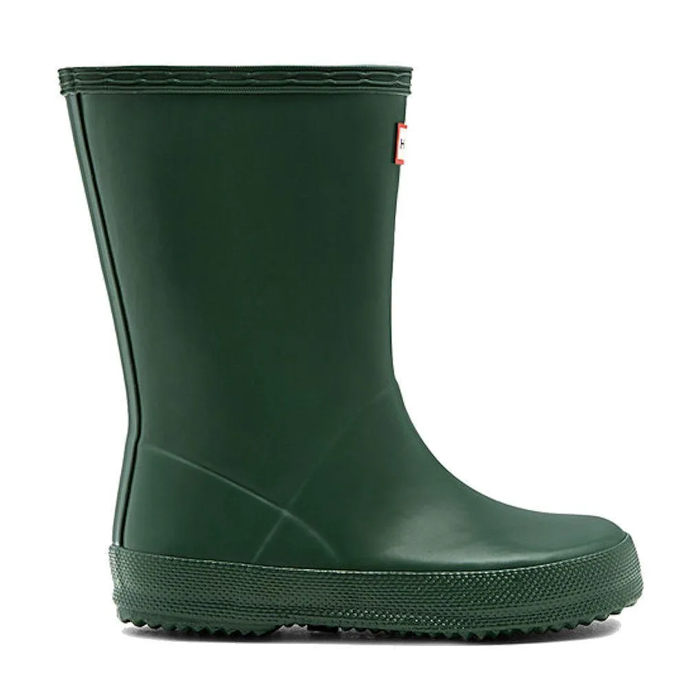 Hunter Original Kids First Classic Rain Boots Green