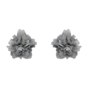 LELE X SJP ANTHRACITE PEONY SHOE CLIPS