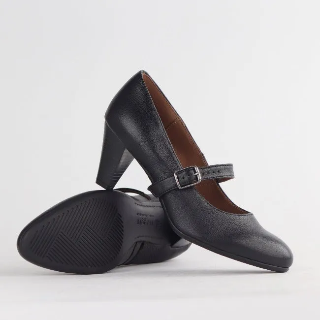 Mary Jane Court Shoe Black - 12733