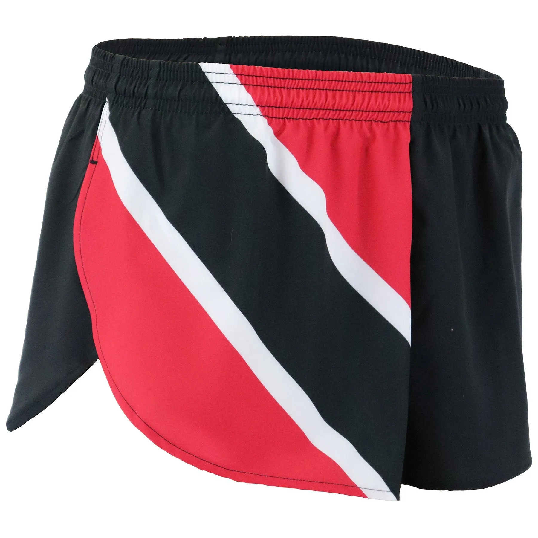 Men's 1" Elite Split Shorts- Trinidad & Tobago