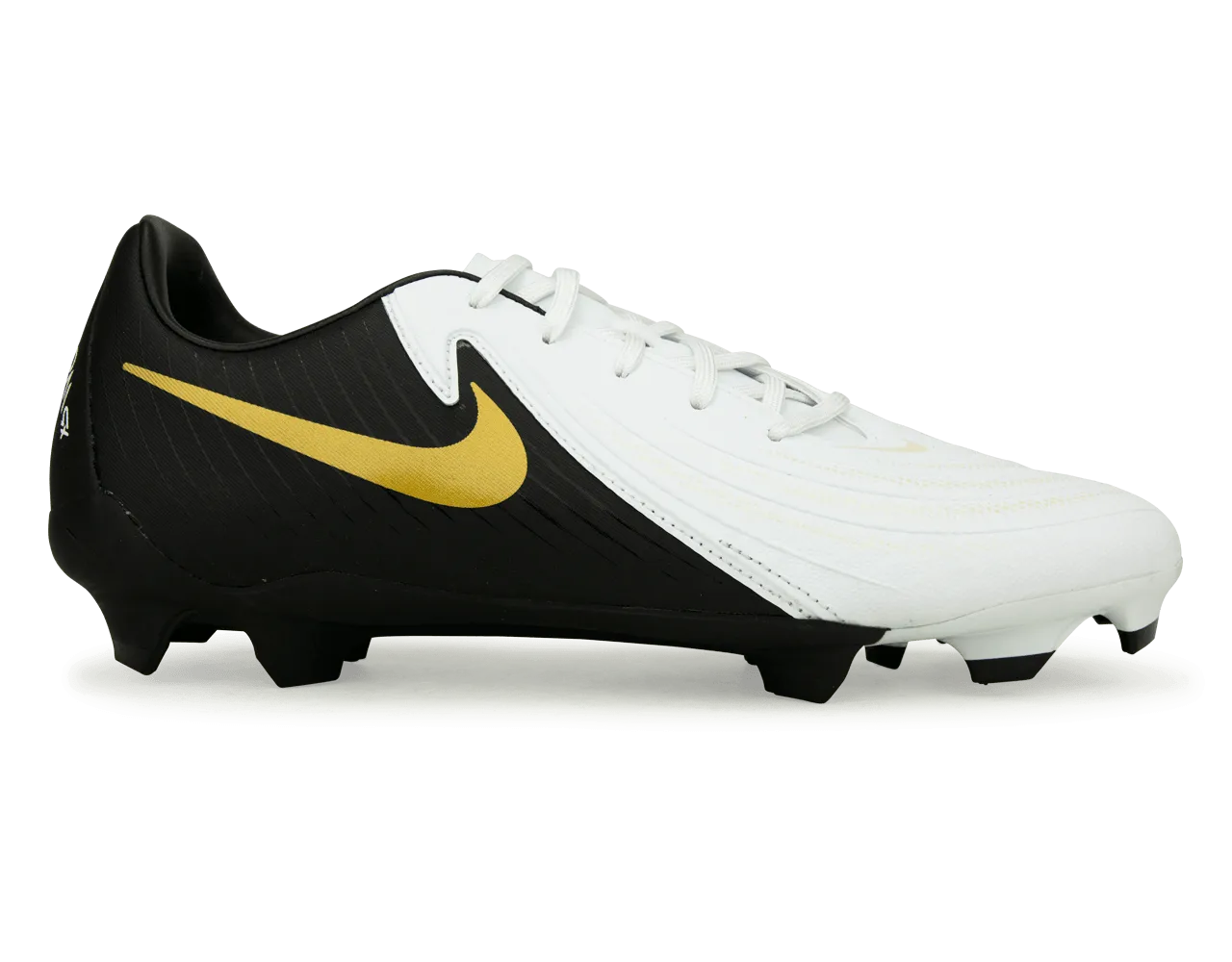 Nike Men's Phantom GX II Academy FG/MG White/Black/Gold