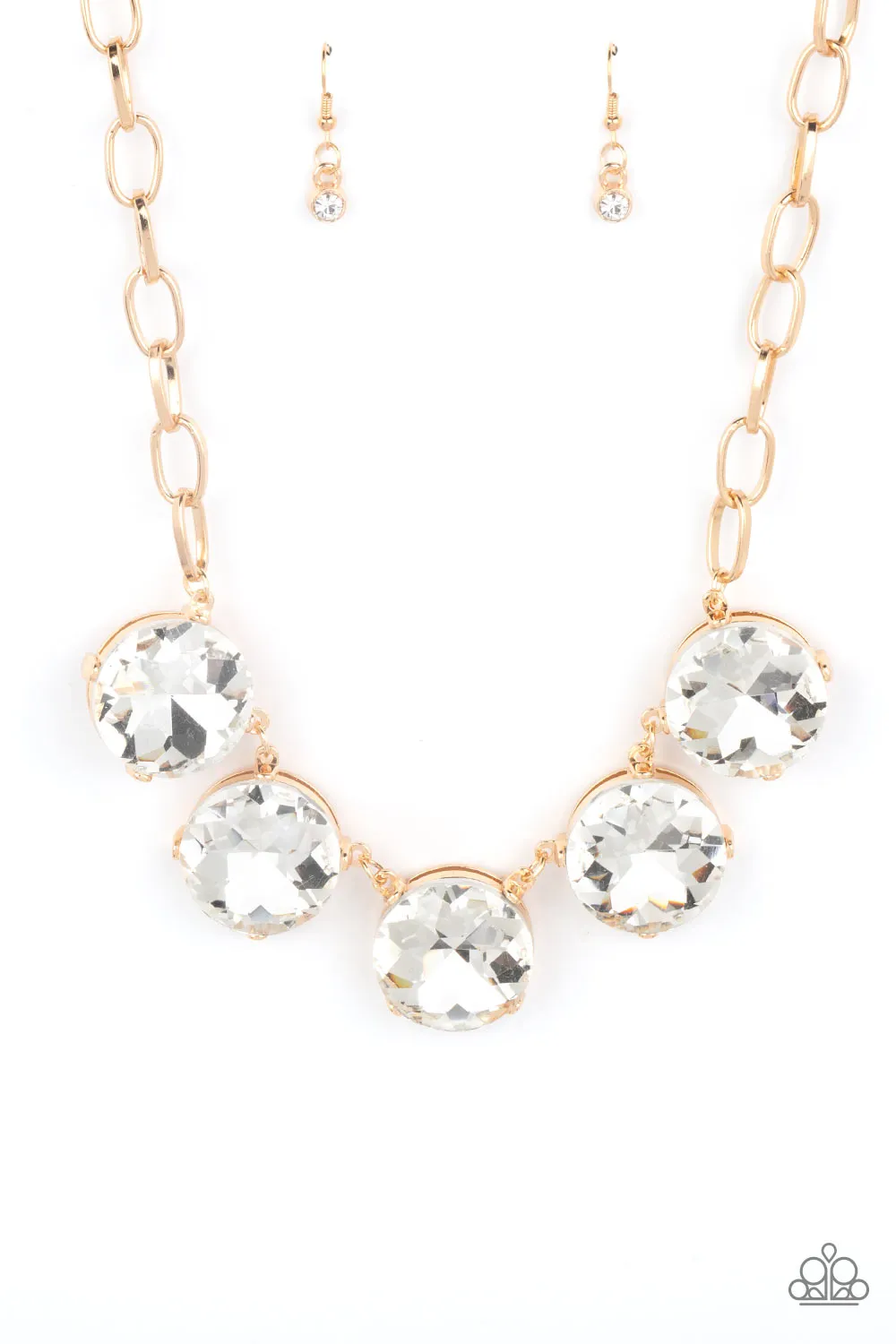 Paparazzi Limelight Luxury - Gold Necklace