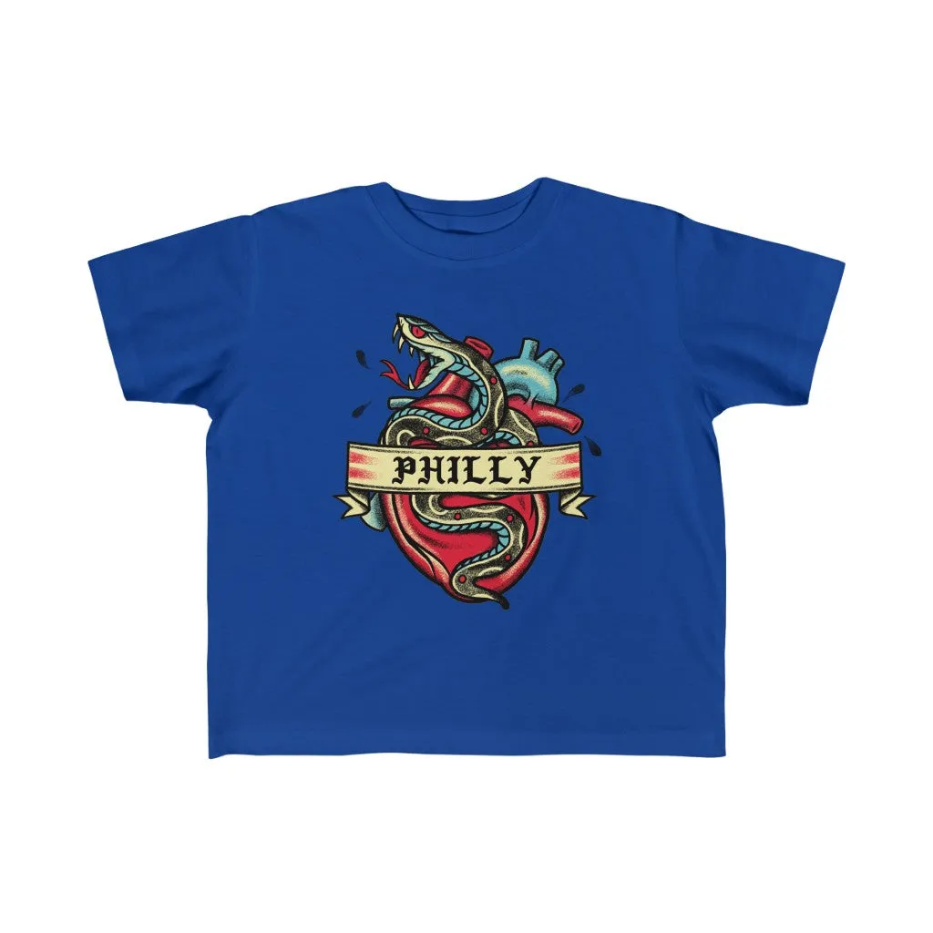 Philly Snake Tattoo Kids Tee