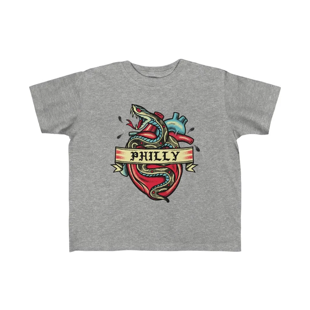 Philly Snake Tattoo Kids Tee