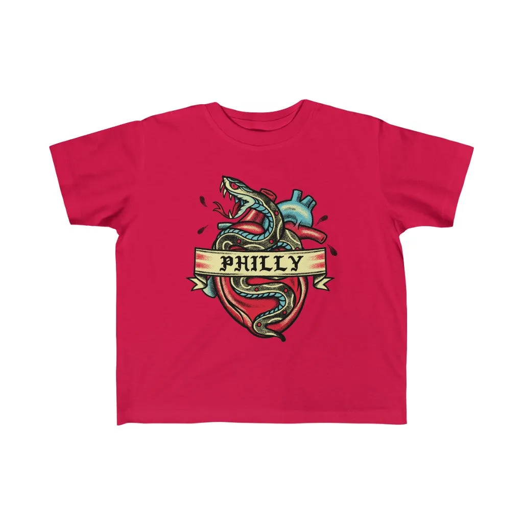 Philly Snake Tattoo Kids Tee