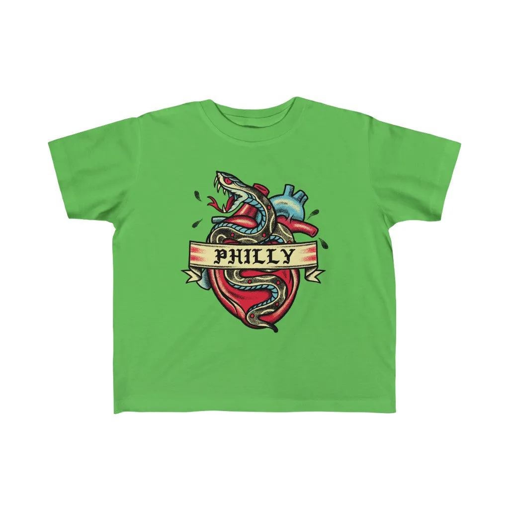 Philly Snake Tattoo Kids Tee