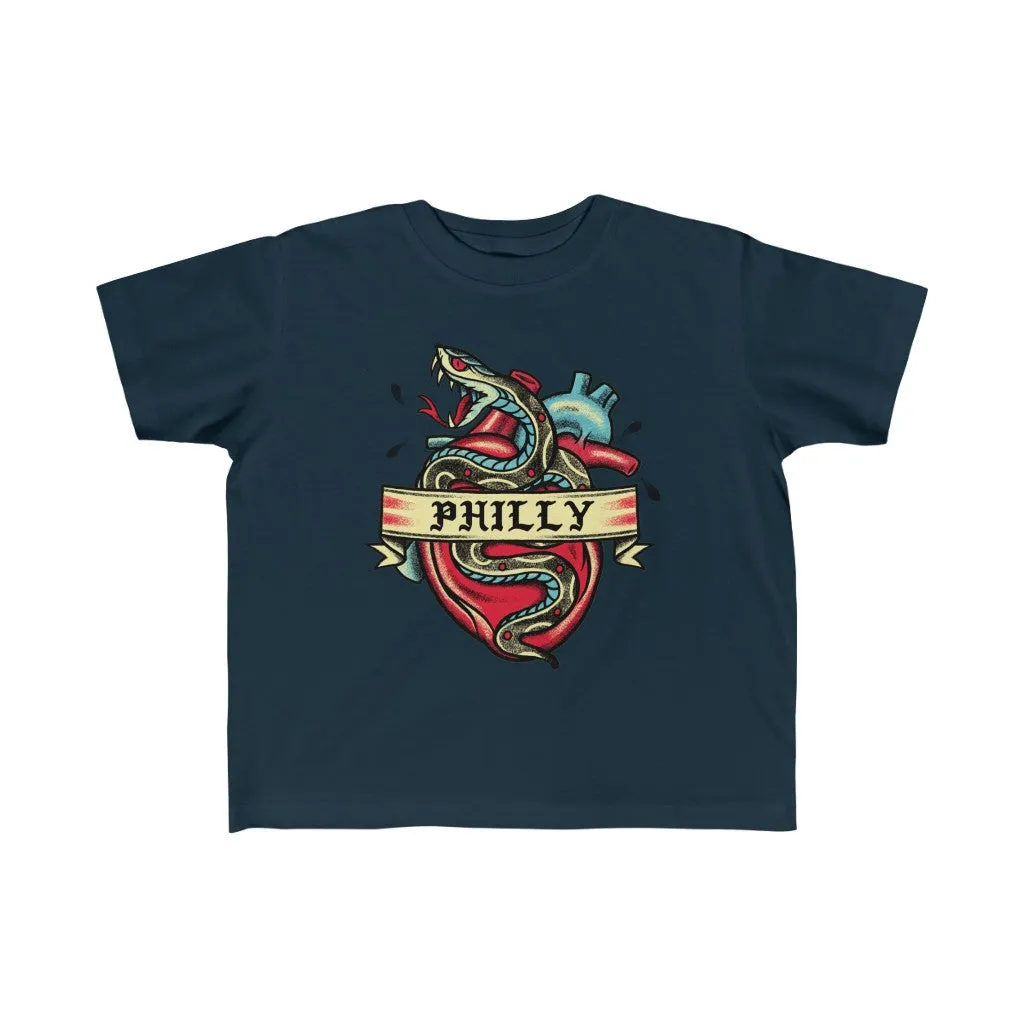 Philly Snake Tattoo Kids Tee