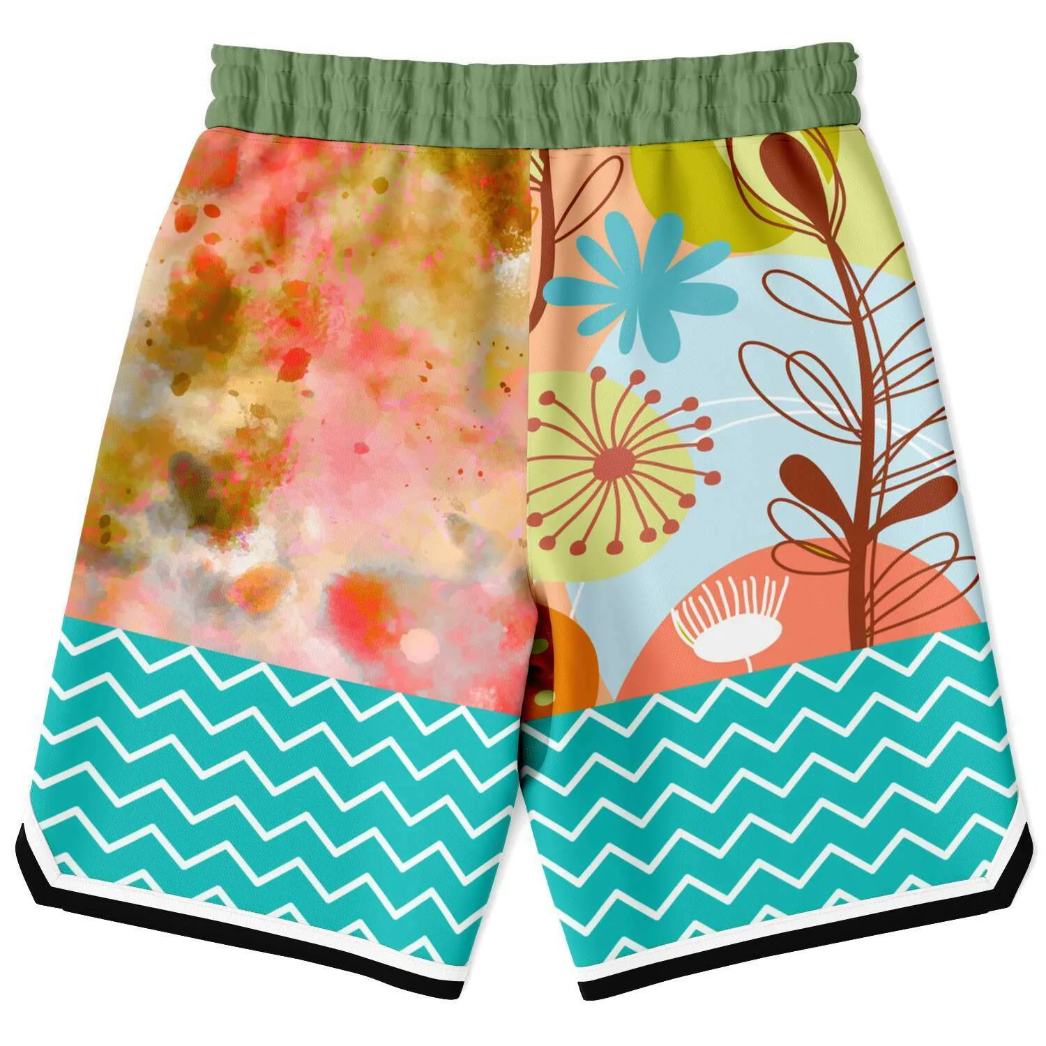 Pleasure Point Unisex Basketball Shorts