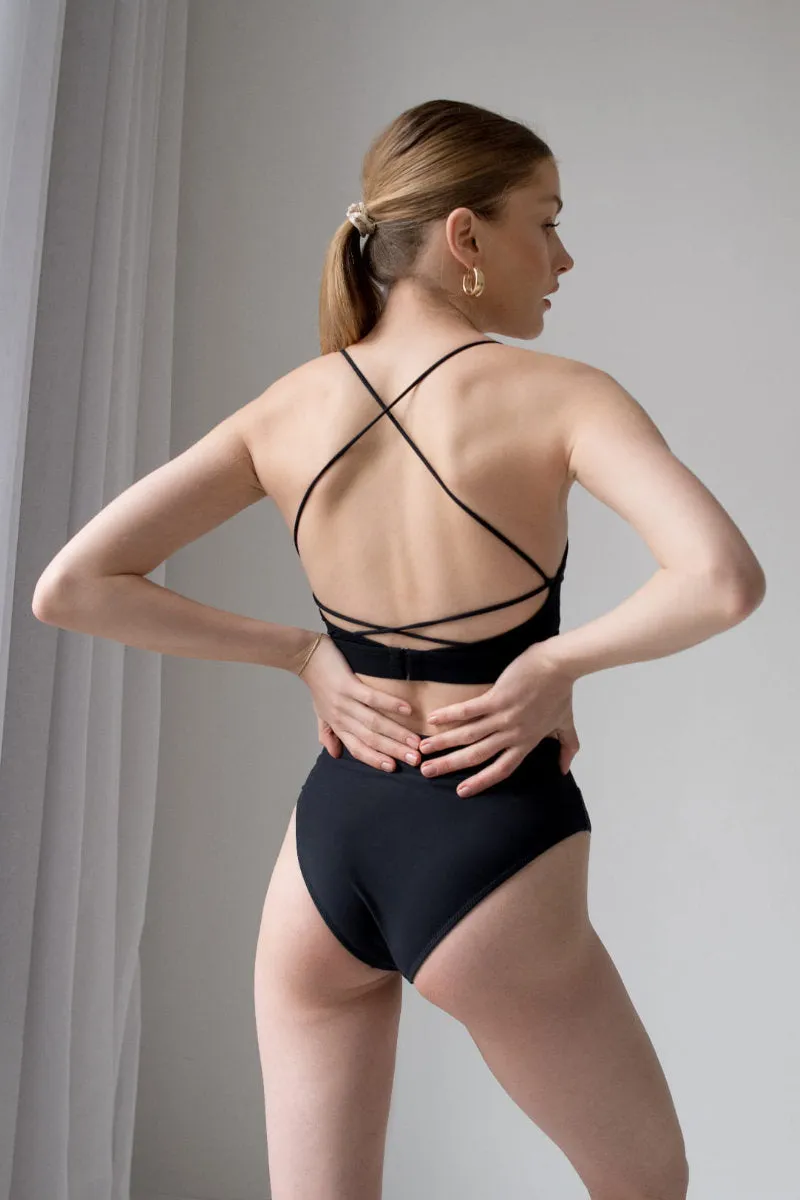 Pole Addict Isla Top -  Black