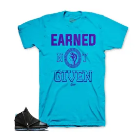 Retro 16 CEO Shirt - Earned - Teal