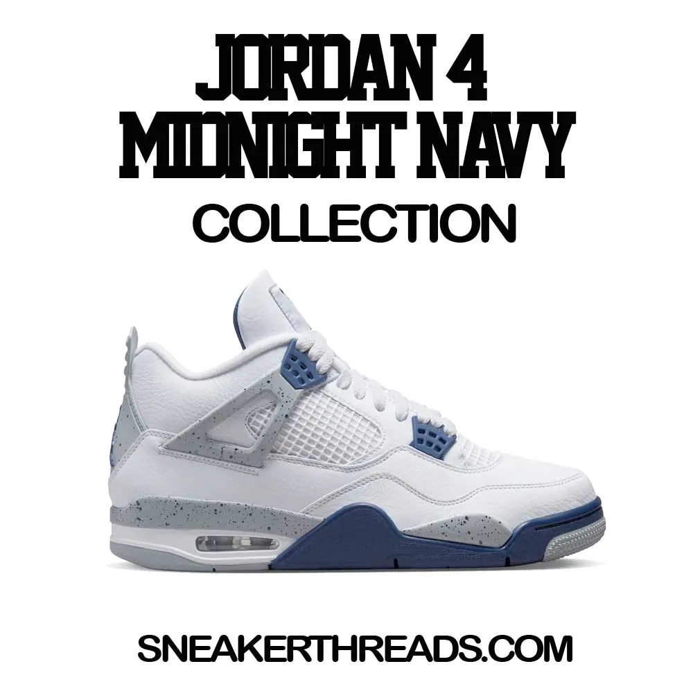 Retro 4 Midnight Navy Clean Pair Shirt