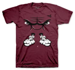 Retro 6 Bordeaux Bullface Shirt