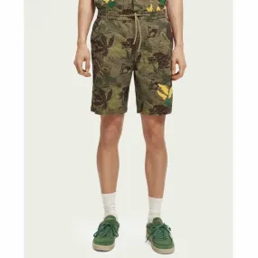 Scotch & Soda The Fave Printed Bermuda Short (Camo Flora Aop) 173459