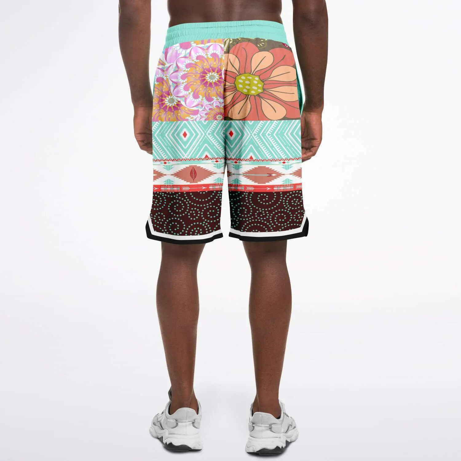 Summer of Love Unisex Basketball Shorts