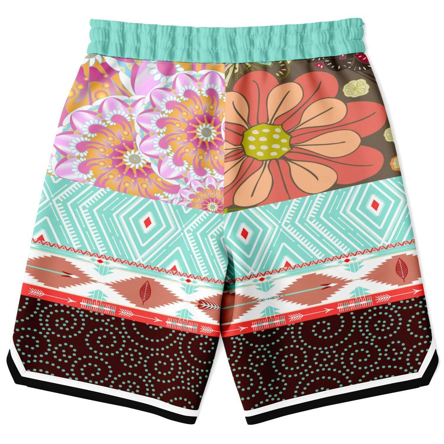 Summer of Love Unisex Basketball Shorts