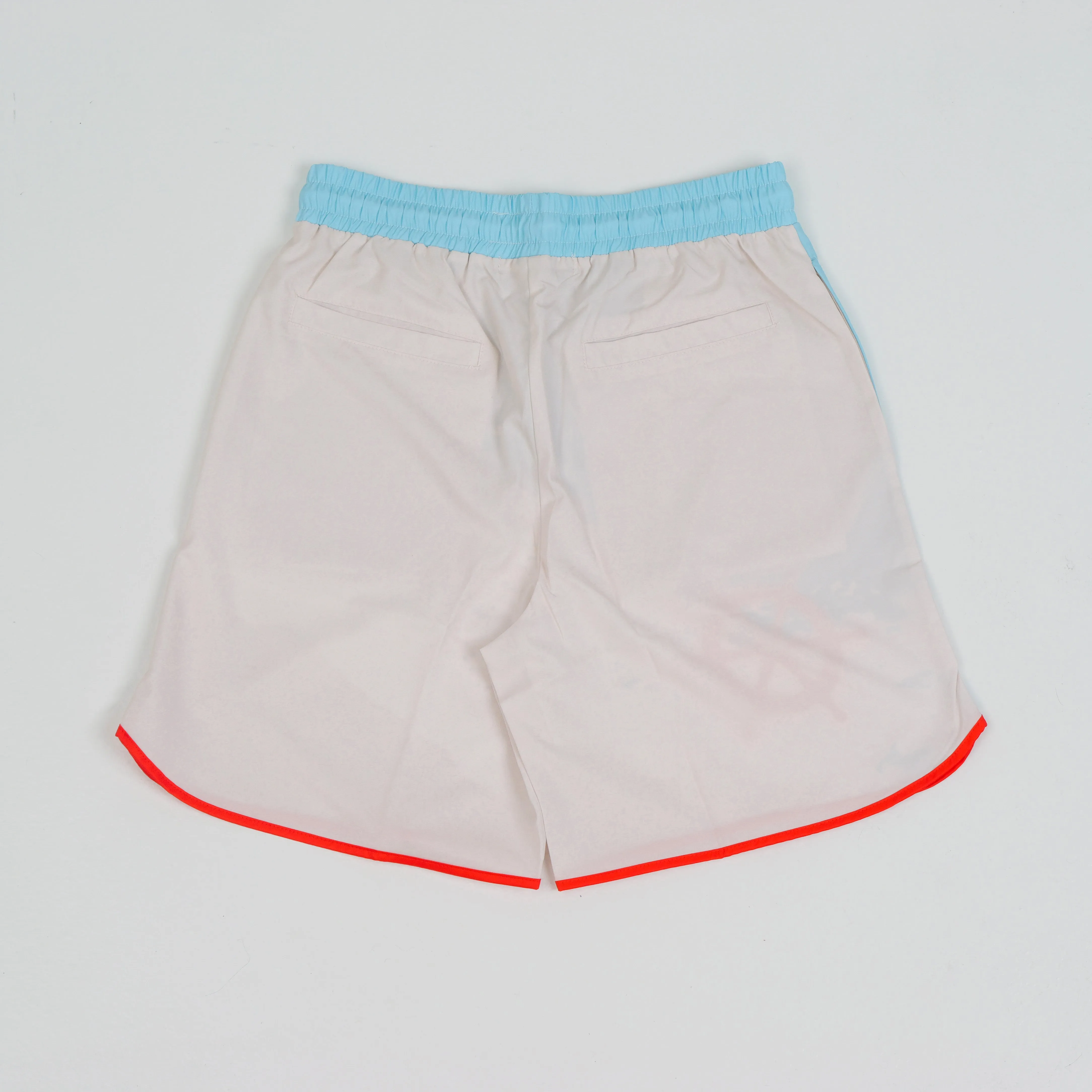 SURFS UP SILK SHORTS BLUE