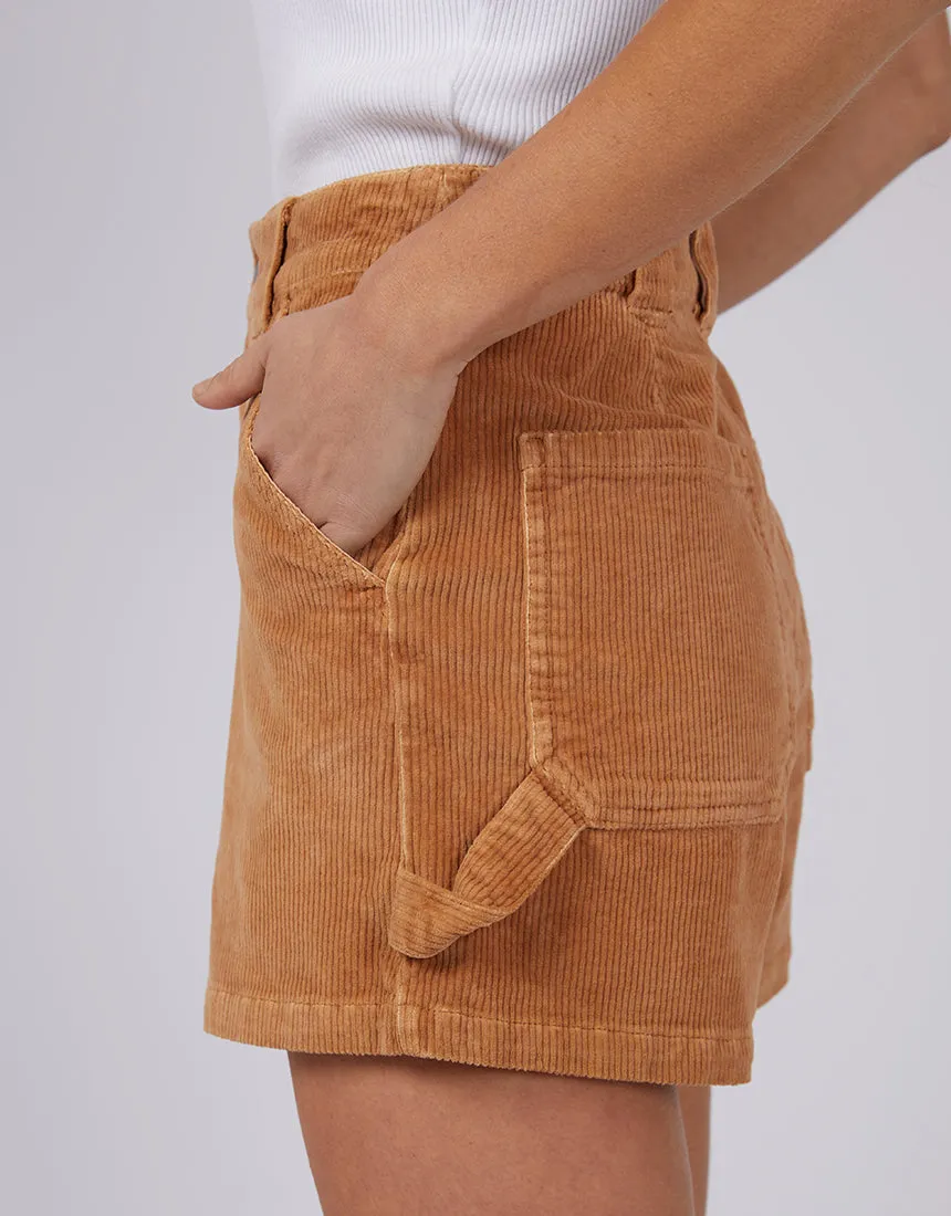 Toby Cord Short | Tan