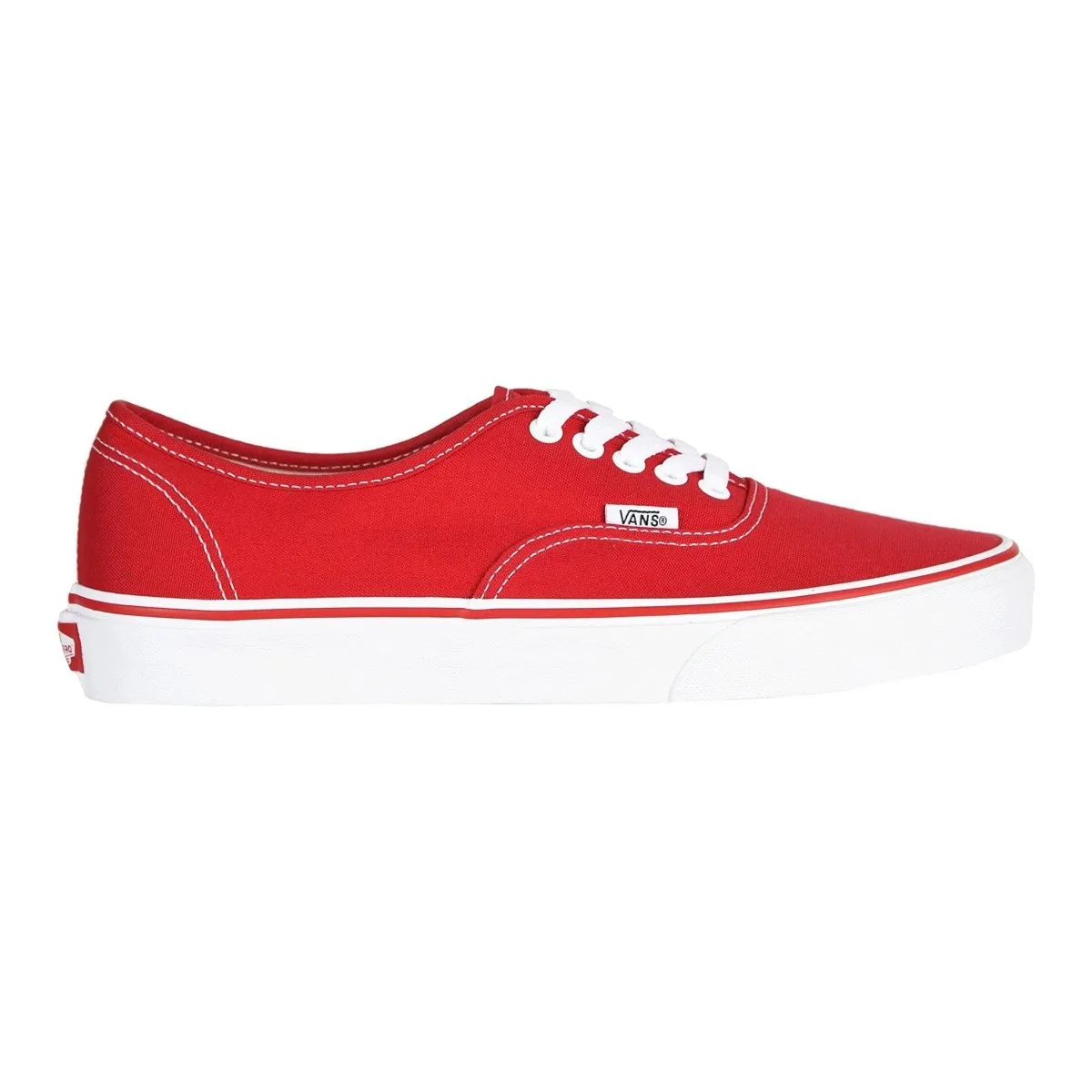 Vans Unisex Authentic Red Canvas