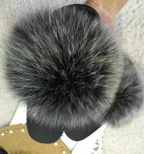 Women Faux Fur Slippers Extra Comfy