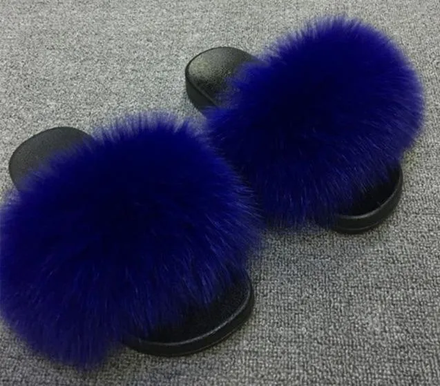 Women Faux Fur Slippers Extra Comfy