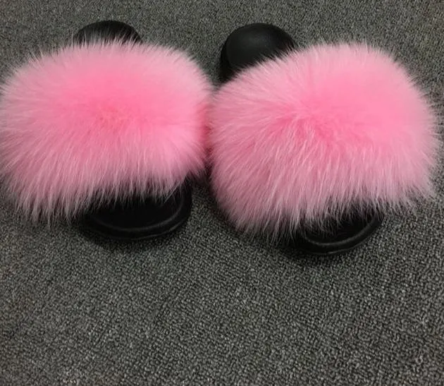 Women Faux Fur Slippers Extra Comfy