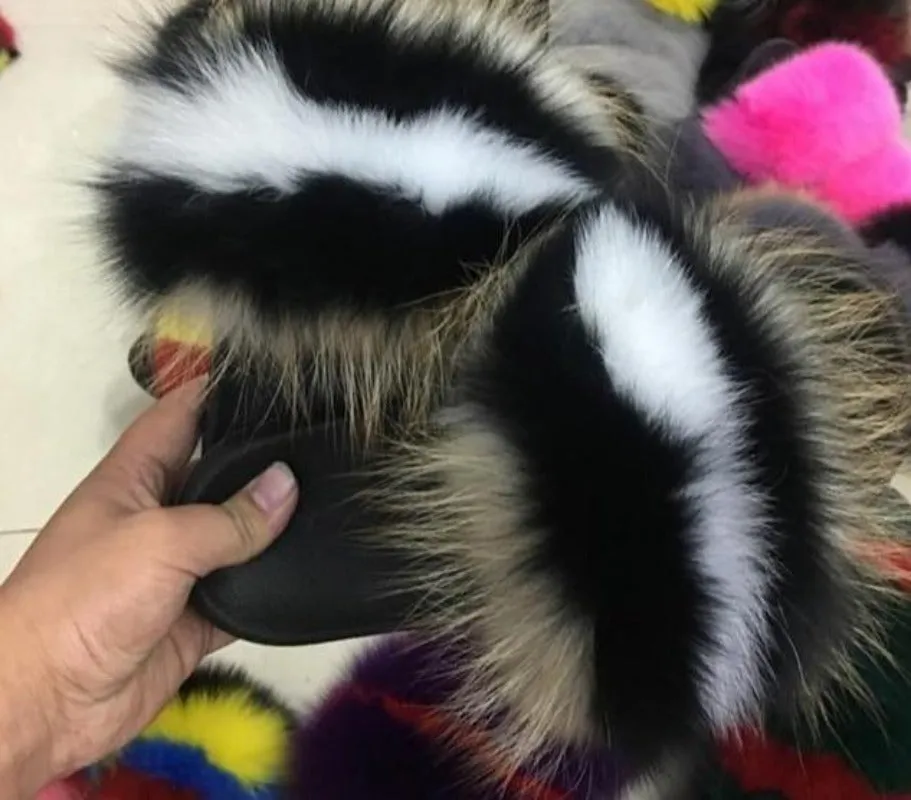 Women Faux Fur Slippers Extra Comfy