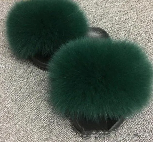 Women Faux Fur Slippers Extra Comfy