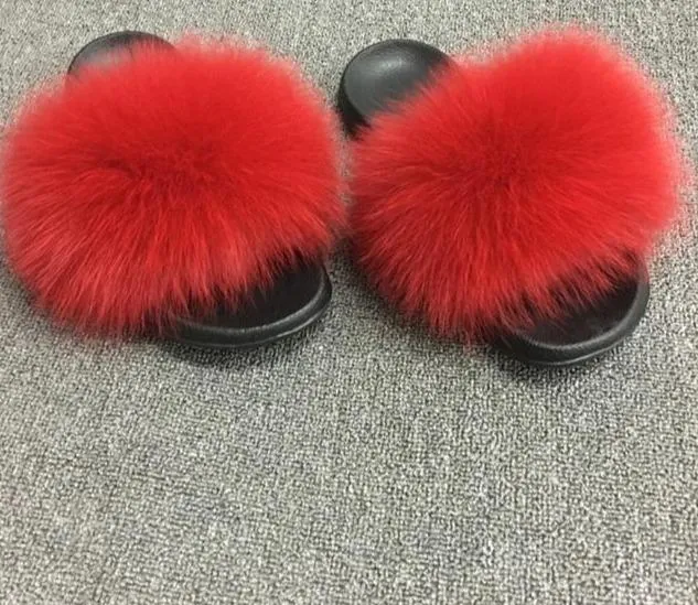 Women Faux Fur Slippers Extra Comfy