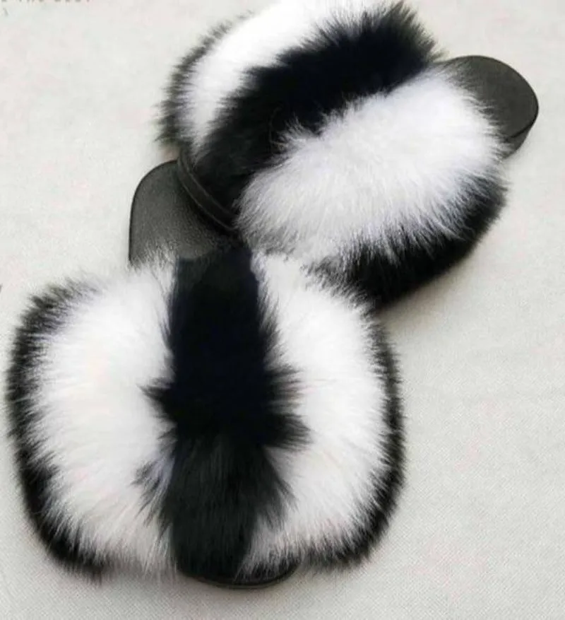 Women Faux Fur Slippers Extra Comfy