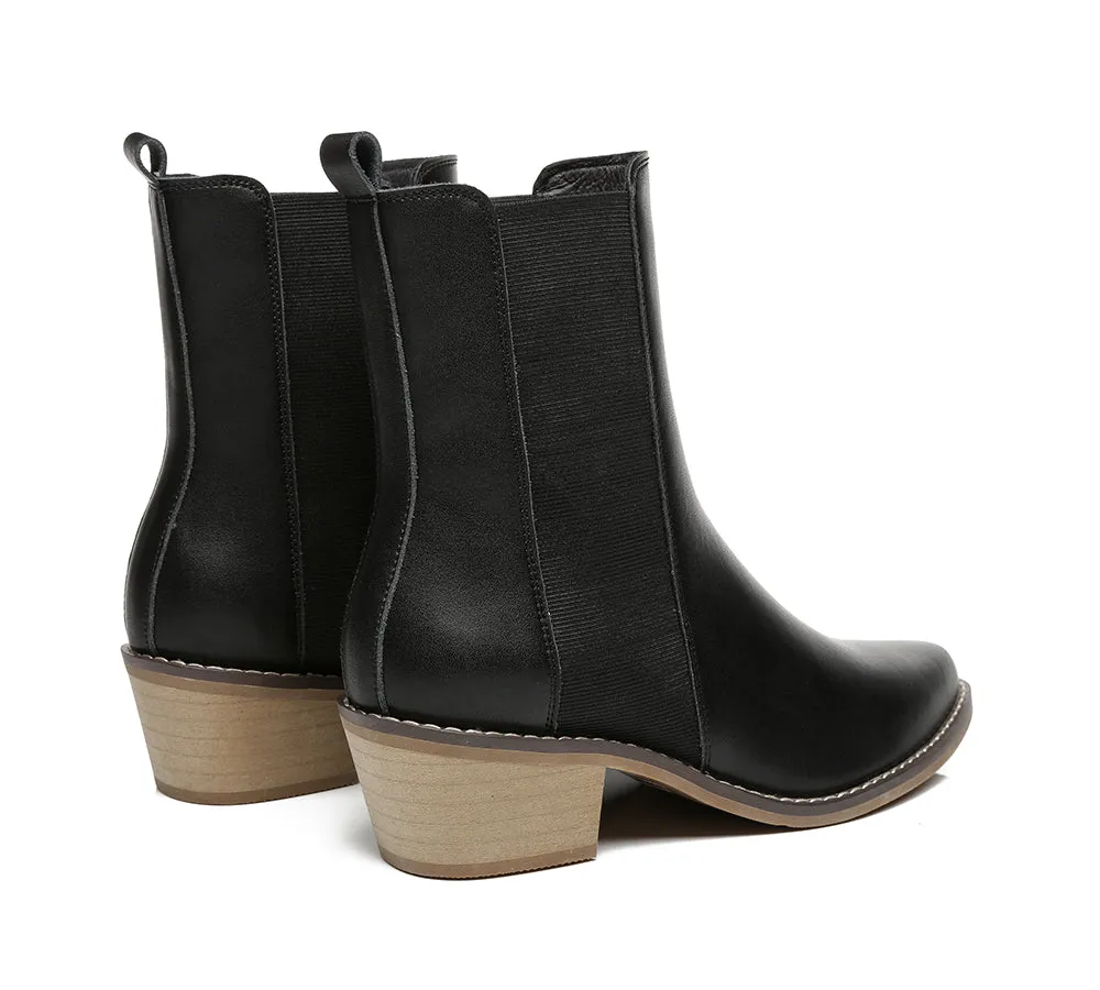 Women Leather Boots Cosette Ankle Boots