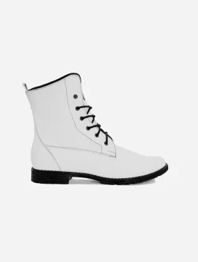 Workers No. 2 Desserto Cactus Vegan Leather Boots | White